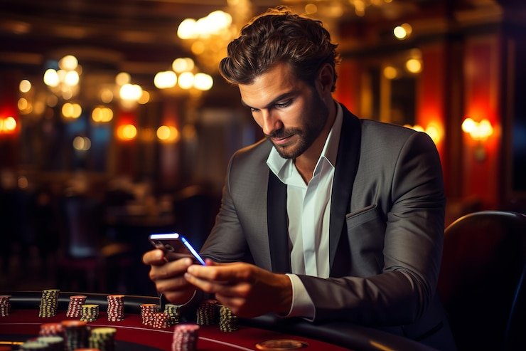Pengguna mobile membaca panduan 377